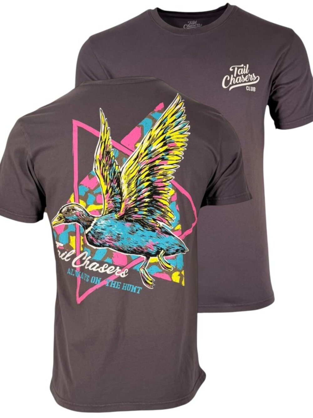 Tail Chasers Club Men’s T-shirt Camo Ducks
